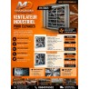 Ventilateur industriel pour élevages