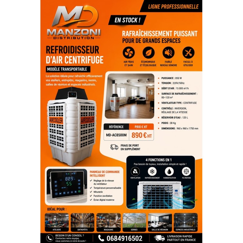 Refroidisseur d'air centrifuge