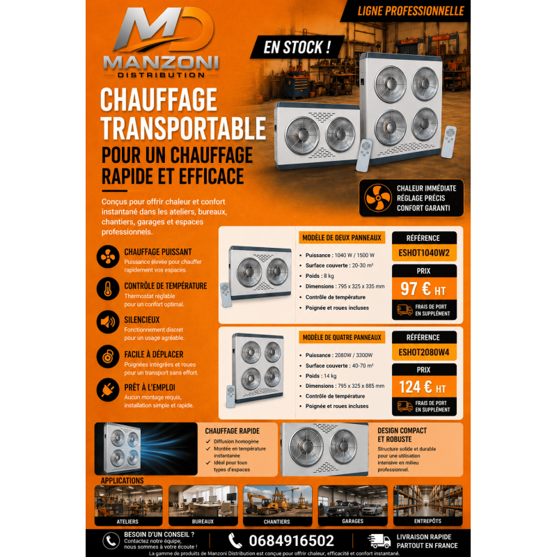 Chauffage transportable