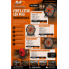 Ventilateur sur pied transportable