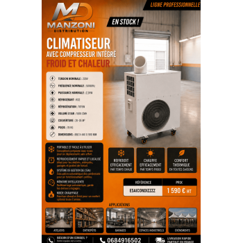 Climatiseur avec compresseur intégré