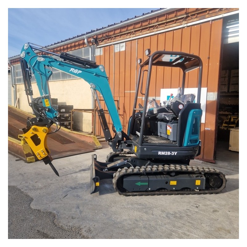 Mini pelle 2.8T RM28-3Y Moteur YANMAR 3TNV80