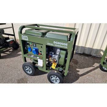 DIESEL 6000W 6.5 KVA DG.8000.E