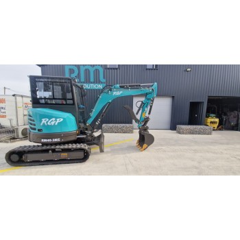 Mini-pelle 4.0T RM40-3KC Moteur kubota D1703